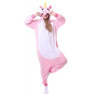 Pink unicorn onesie